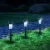 Solarny lampion ogrodowy LED 29 cm wbijany praktyczne oświetlenie na zewnątrz