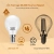 Żarówki LED G45 E14 7W 3000K 2 sztuki w blistrze do salonu energoszczędne