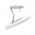 Ultracienka lampa sufitowa LED WiFi 22W do inteligentnego oświetlenia domu