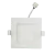 Ultracienki kwadratowy downlight LED 9W E6 850LM neutralny do biura