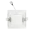 Ultracienki kwadratowy downlight LED 9W E6 850LM neutralny do biura