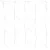 String Lights Battery 3AA Flat string lights Icicle flush Transparent cable Warm light 3M+10M*0.4M 200LED 10cm spacing 8-function timer IP44
