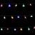 Lampki choinkowe 100 LED gwiazdy i śnieżynki 10m multikolor na 3 baterie AA dla wyjątkowej dekoracji