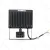 Naświetlacz LED 50 W z czujnikiem ruchu czarny 4300 lm do biura i garażu