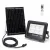 Halogen solarny LED 100W 1000lm zimne światło czarny praktyczne oświetlenie zewnętrzne
