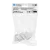 Kwadratowa listwa PVC 40x25 mm biała kolanko wewnętrzne 4 sztuki praktyczny zestaw