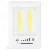 Lampka nocna 2 x COB 240 lm na baterie AAA x4 zimne światło do biura