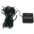 Aigostar String Lights Solar Flat string lights Curtain Dark green cable White light 3M+1.5*1.2M 192LED 10cm spacing 8 functions memory timer OFF IP65