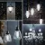 Żarówka LED Filament C35 E14 6W 660lm zimna do biura energooszczędna