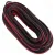 Kabel audio 2-żyłowy 0,75 mm² 20 m czerwono-czarny do niezawodnych połączeń audio