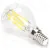Żarówka LED filament G45 E14 4W 6500K zimna biała transparentna energooszczędna do biura