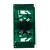 Piktogram znak wyjścia 327x162 mm do oprawy oświetlenia awaryjnego zapewniający bezpieczeństwo