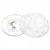Lampa sufitowa LED 12W 1300lm 6500K z geometrycznym kloszem do biura