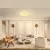 Lampa sufitowa LED 20W 3000K 2200lm Aigostar do salonu z efektem linii geometrycznych