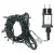 Aigostar String Lights Low voltage Flat string lights Linear Dark green cable White light 3M+5M 100LED 5cm spacing 8 functions memory timer OFF IP44