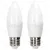 Żarówki LED C37 E27 11W 4000K 2 sztuki blister do kuchni energooszczędne