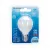 Żarówka LED G45 12W E14 6500K 1170lm zimna do biura energooszczędna - biała matowa góra, e14 gwint spiralny
