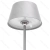 Lampka biurkowa LED 5W szara metalowa 3 barwy światła 3600mAh IP44 praktyczne oświetlenie do domu