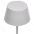 Lampka biurkowa LED 5W szara metalowa 3 barwy światła 3600mAh IP44 praktyczne oświetlenie do domu