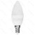 Żarówka LED świeczka C37 E14 4,8W RGB+3000K ciepła do salonu z pilotem
