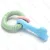 Ring z mini ringiem i kostką do czyszczenia zębów psa 7,3 cm dla zdrowia i zabawy