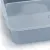 Kuweta dla kota 39,6x29,6x8,5 cm otwarta klasyczna łatwa w czyszczeniu dla wygody użytkowania - matowy szary prostokątny