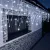 Lampki choinkowe sople 1000 LED 67 m z flashem zimne białe zewnętrzne i wewnętrzne