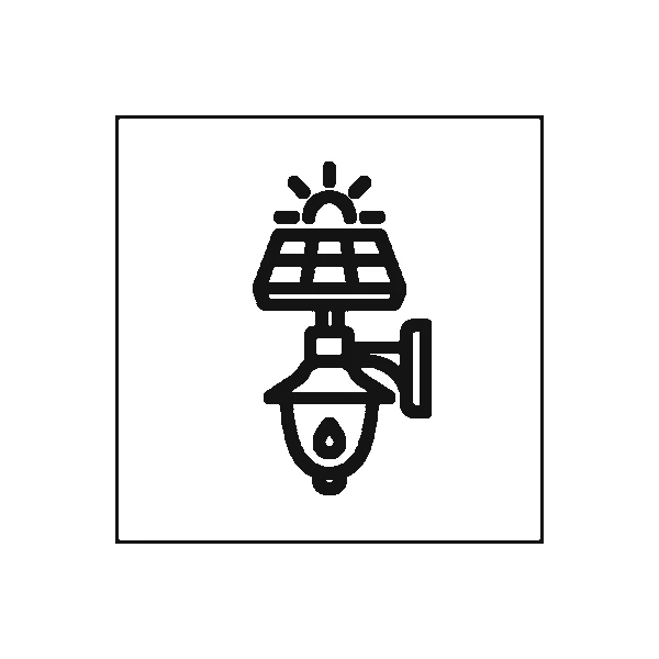 Kinkiety solarne