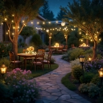 Lampki Ogrodowe na Baterie