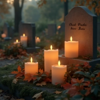 Wkłady LED do Zniczy