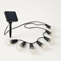 Girlandy świetlne - girlanda solarna LED ogrodowa, balkonowa