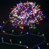 Zewnętrzne lampki choinkowe 300led RGBY 15m+3m kolor+ciepłe