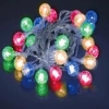Lampki choinkowe małe kulki na 3 baterie AA 50 LED, 5 m Multikolor