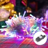 Niskonapięciowy sznur 50 LED multikolor 8 m do dekoracji świątecznych