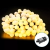 Niskonapięciowe kulki mleczne 50led Ciepłe 5m+3m Niskonapięciowe kulki mleczne 50led Ciepłe 5m+3m