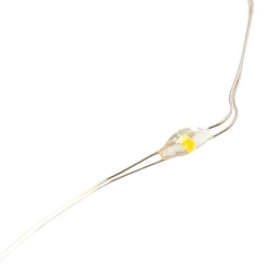 Lampki z drutu miedzianego 20 micro LED na baterie guzikowe, Ciepłe 2M - zdjęcie 5