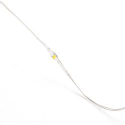 Lampki choinkowe drucikowe na baterie 50 led na 3 baterie AA RGBY 5m — zdjęcie 5