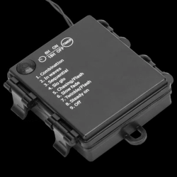 Lampki choinkowe na 4 baterie AA niebieskie 500LED 25M