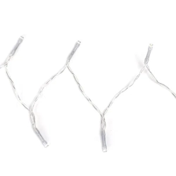 Lampki choinkowe sznur 150 led na baterie 15 m zimne 8 trybów