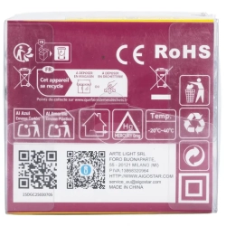 Niskonapięciowe lampki choinkowe w kształcie kropli deszczu 100led ciepłe 10m