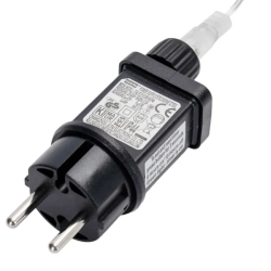 Niskonapięciowe lampki choinkowe sople 100led fala RGBY 5m * 0,6m kolor+ciepłe