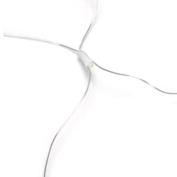 Niskonapięciowe lampki choinkowe siatka 100led Ciepła biel 1,5x1,5m