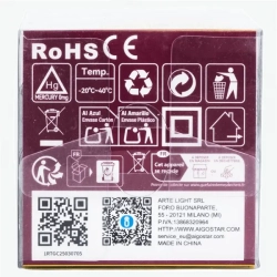 Niskonapięciowe lampki choinkowe siatka 100led Ciepła biel 1,5x1,5m