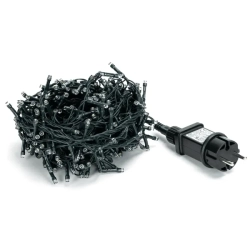 Niskonapięciowe lampki choinkowe 300led Ciepłe z Zimnym 15m