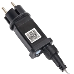 Zewnętrzne lampki choinkowe płaskie 100LED na Bluetooth RGBIC 10 m