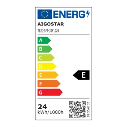 ŚwietlówkaLED Aluminiowo-plastikowa rurka świetlna T8 1.5m 24W