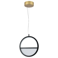 Aluminiowa lampa wisząca 13,5W 2700K ciepła do salonu energooszczędna