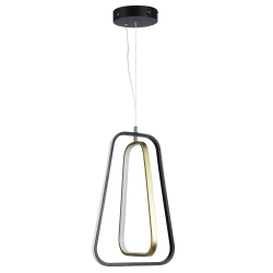 Aluminiowa lampa wisząca 36W 2700K ciepła Aigostar do przytulnego wnętrza