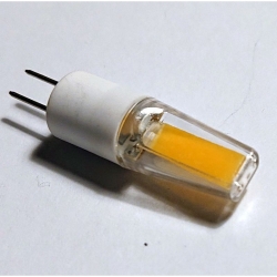 Żarówka diodowa COB LED G4 3W zimna lub ciepła 230V -ceramiczna