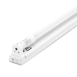 Świetlówka T5 w oprawie 24W 1,5m 6500K 150lm/W z kablem